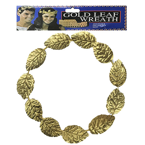 Στέμμα Καίσαρα με Χρυσαφένια Φύλλα Φ19cm