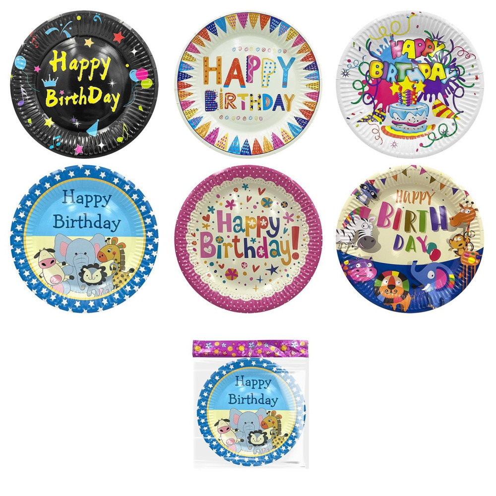 Πιάτα Πάρτυ Φ18cm πακ=10τεμ