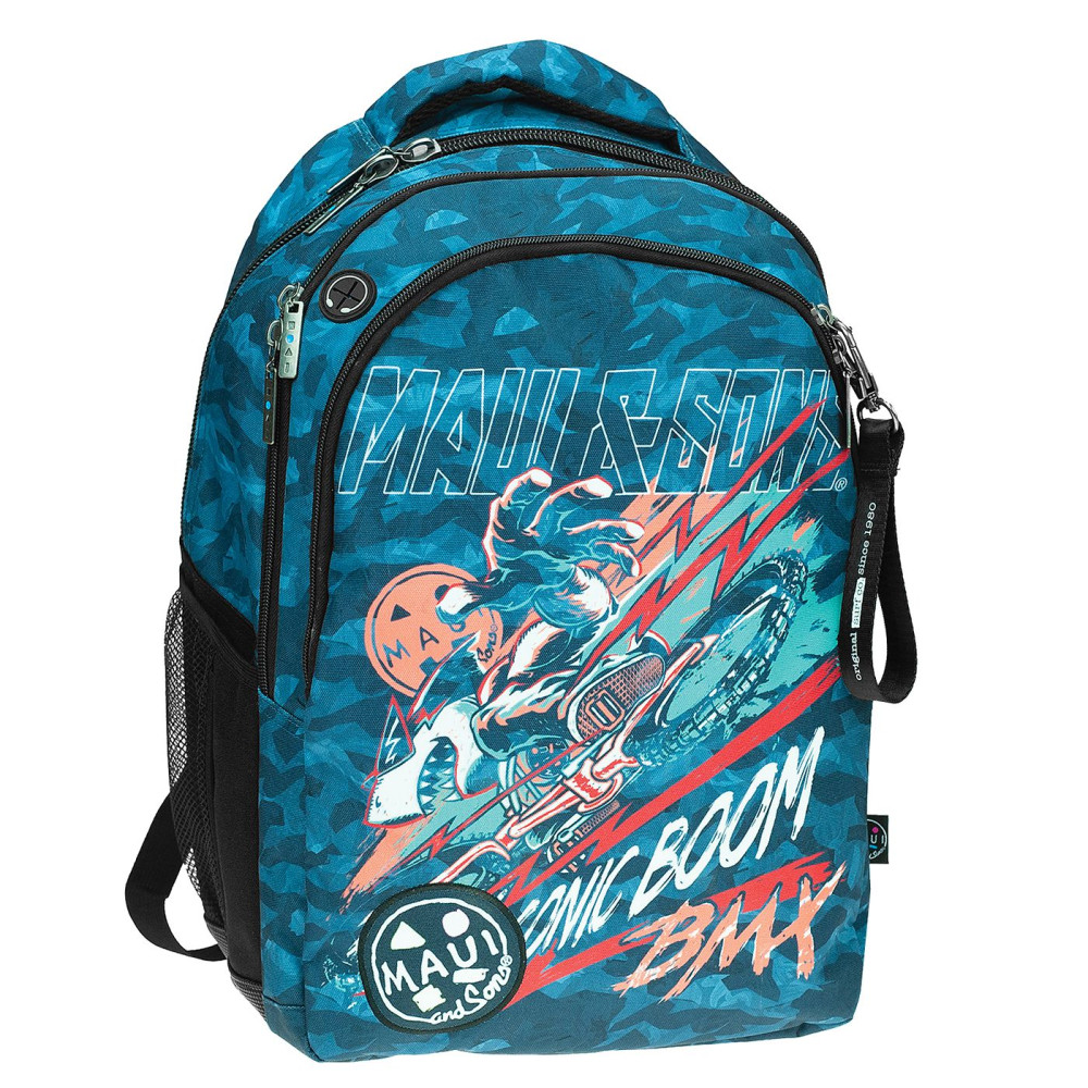 ΤΣΑΝΤΑ ΔΗΜΟΤΙΚΟΥ ΟΒΑΛ MAUI SHARKMAN 48x30x28cm