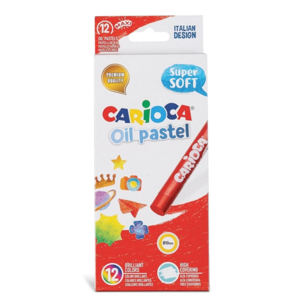 ΛΑΔΟΠΑΣΤΕΛ CARIOCA ΣΕΤ 12 χρωμ.
