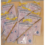 ΜΠΛΟΚ ΜΕ 50 ΛΕΥΚΕΣ ΣΕΛΙΔΕΣ ΚΑΙ ΜΟΛΥΒΙ