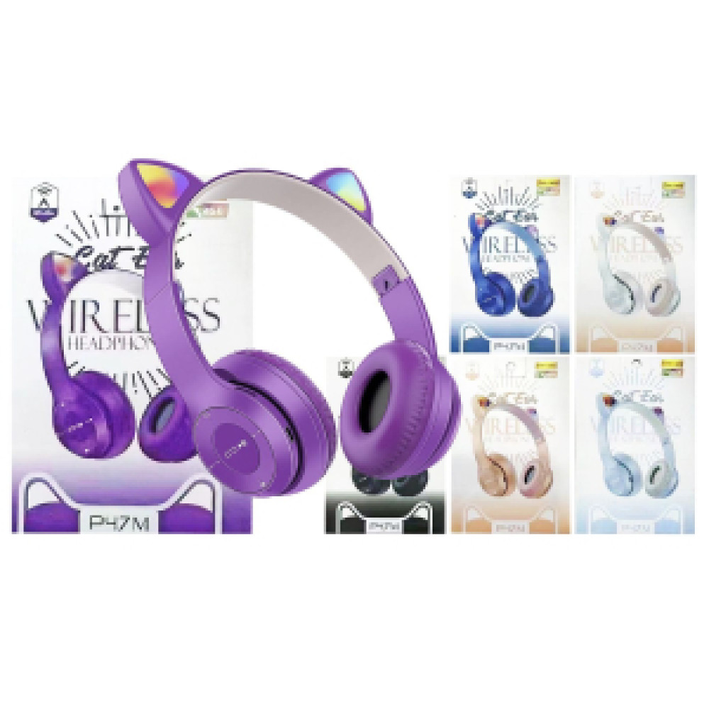 Ακουστικά Bluetooth & led με Αυτάκια