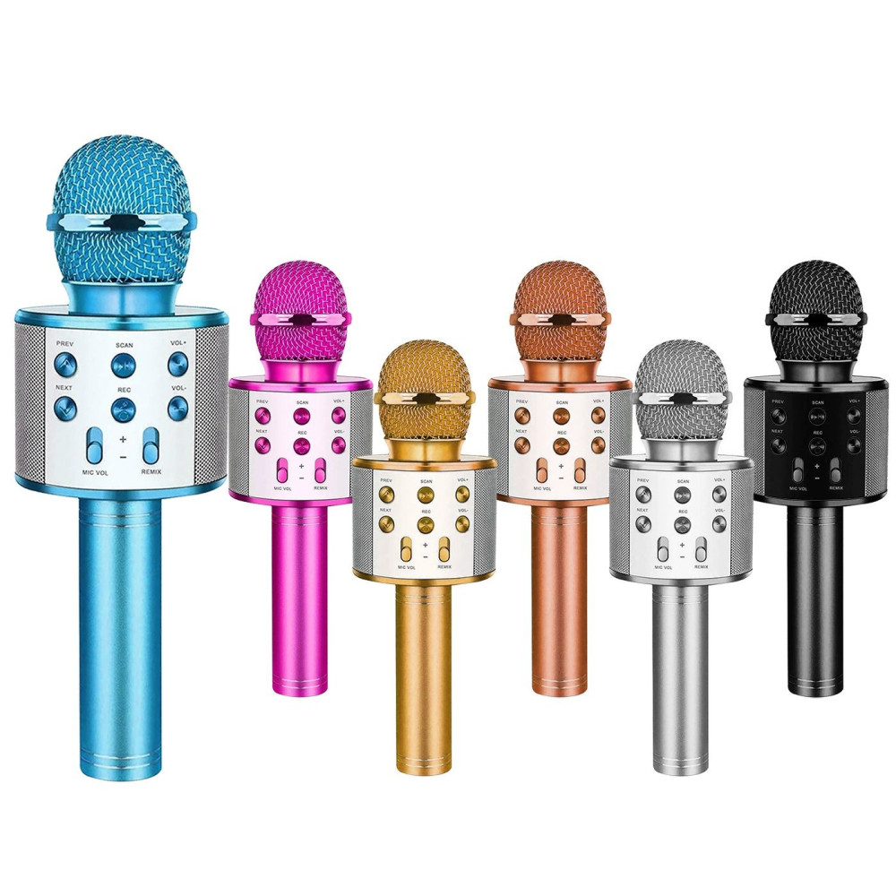 Μικρόφωνο με Ενσωματομένο Ηχείο Bluetooth 23x8cm