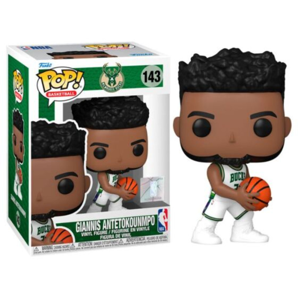 FUNKO POP! BASKETBALL NBA: MILWAUKEE BUCKS - GIANNIS ANTETOKOUNMPO (CITY EDITION 2021) #143 VINYL FI