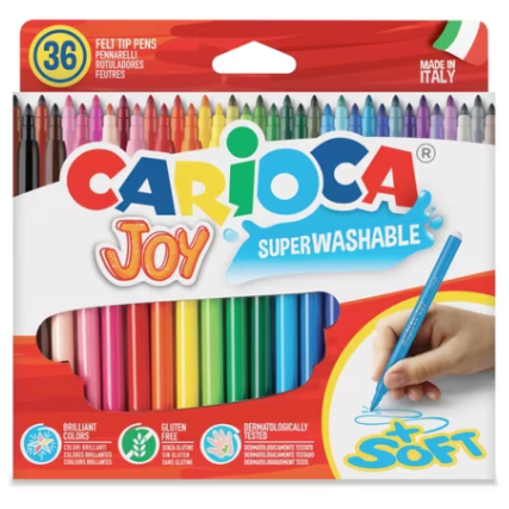 ΜΑΡΚΑΔΟΡΟΙ CARIOCA SUPER JOY 36 χρωμ.