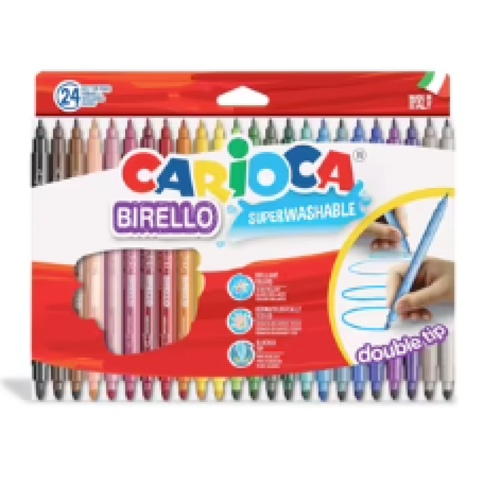ΜΑΡΚΑΔΟΡΟΙ CARIOCA BIRELLO 24 χρωμ.