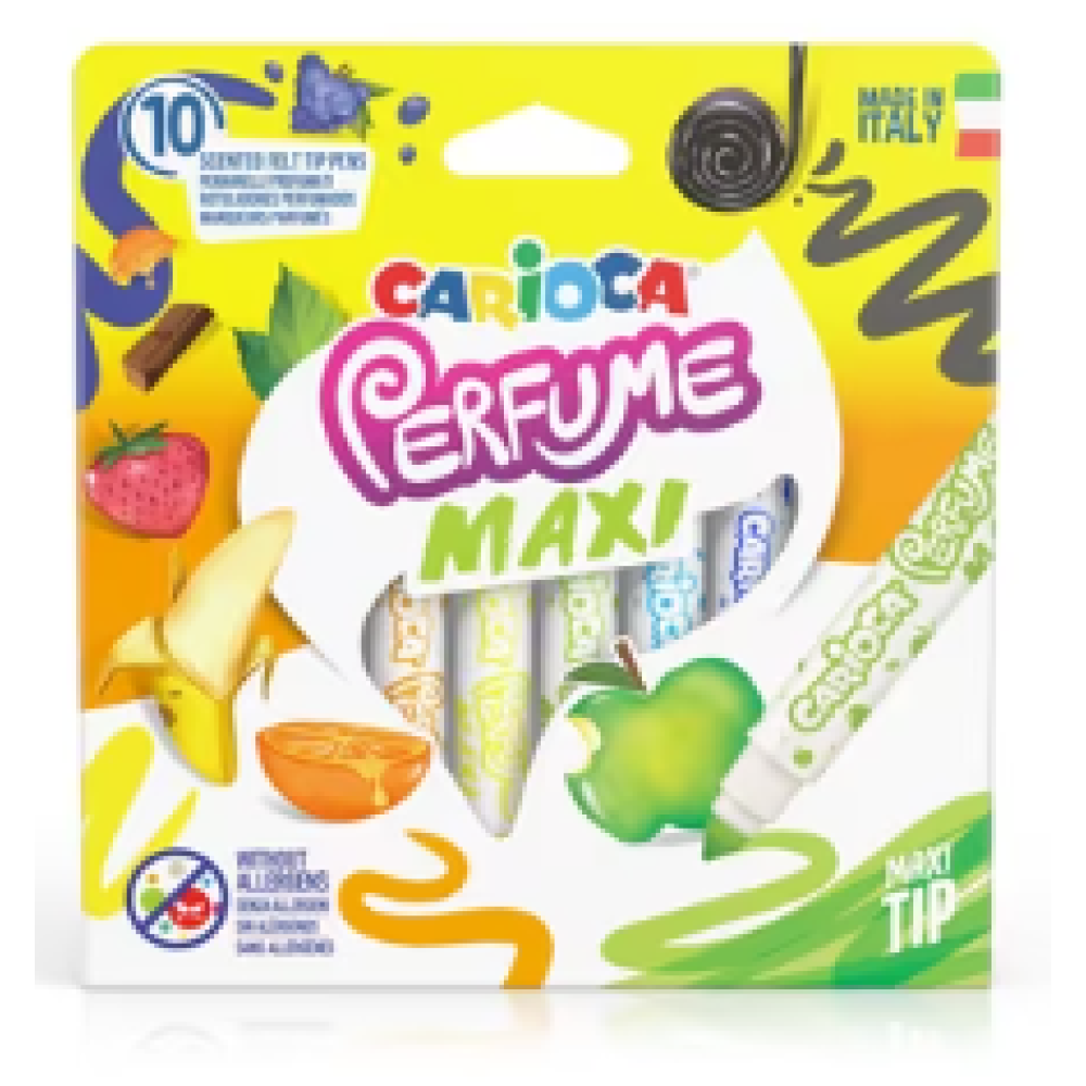 ΜΑΡΚΑΔΟΡΟΙ CARIOCA PERFUME MAXI 10 χρωμ.