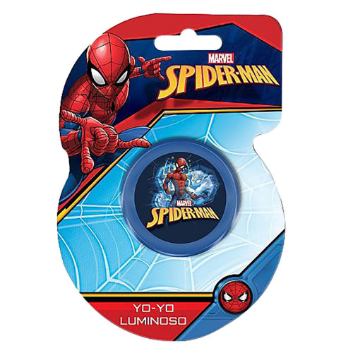 Yoyo (γιογιό) με φως spiderman 13x9cm