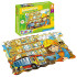  Παζλ 45 τεμ κατασκευές πράσινο κουτί 19x15cm