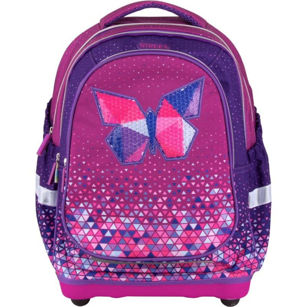 ΤΣΑΝΤΑ ΣΧΟΛΙΚΗ STREET FLY AWAY 30x40x12cm (με εργονομική πλάτη air system και σκληρό πάτο)