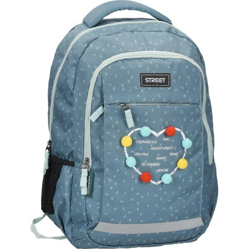 ΤΣΑΝΤΑ ΣΧΟΛΙΚΗ STREET ALFA SMART 30x19x43cm (με εργονομική πλάτη air system)