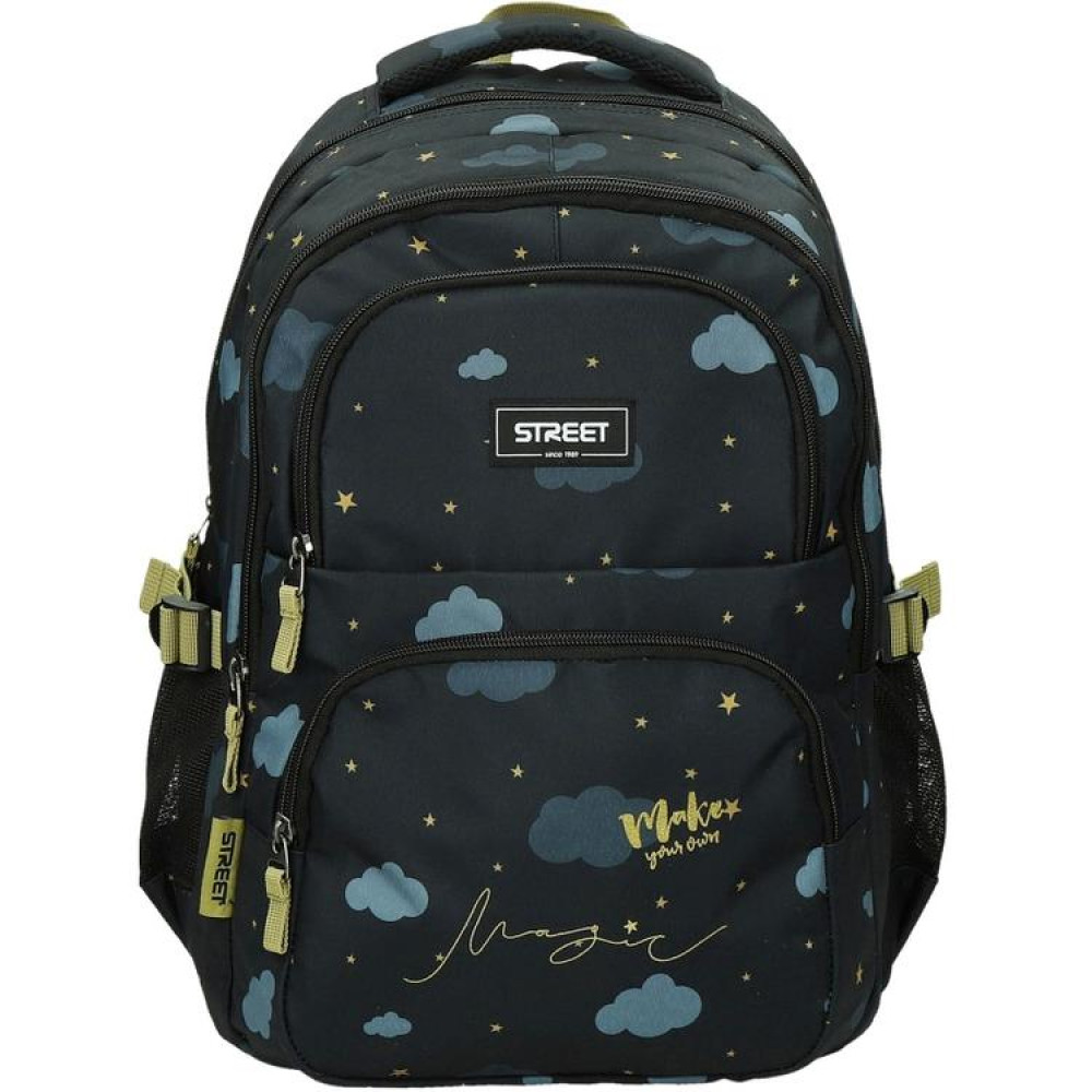 ΤΣΑΝΤΑ ΣΧΟΛΙΚΗ STREET MAGIC 32x13x45cm (με εργονομική πλάτη air system)