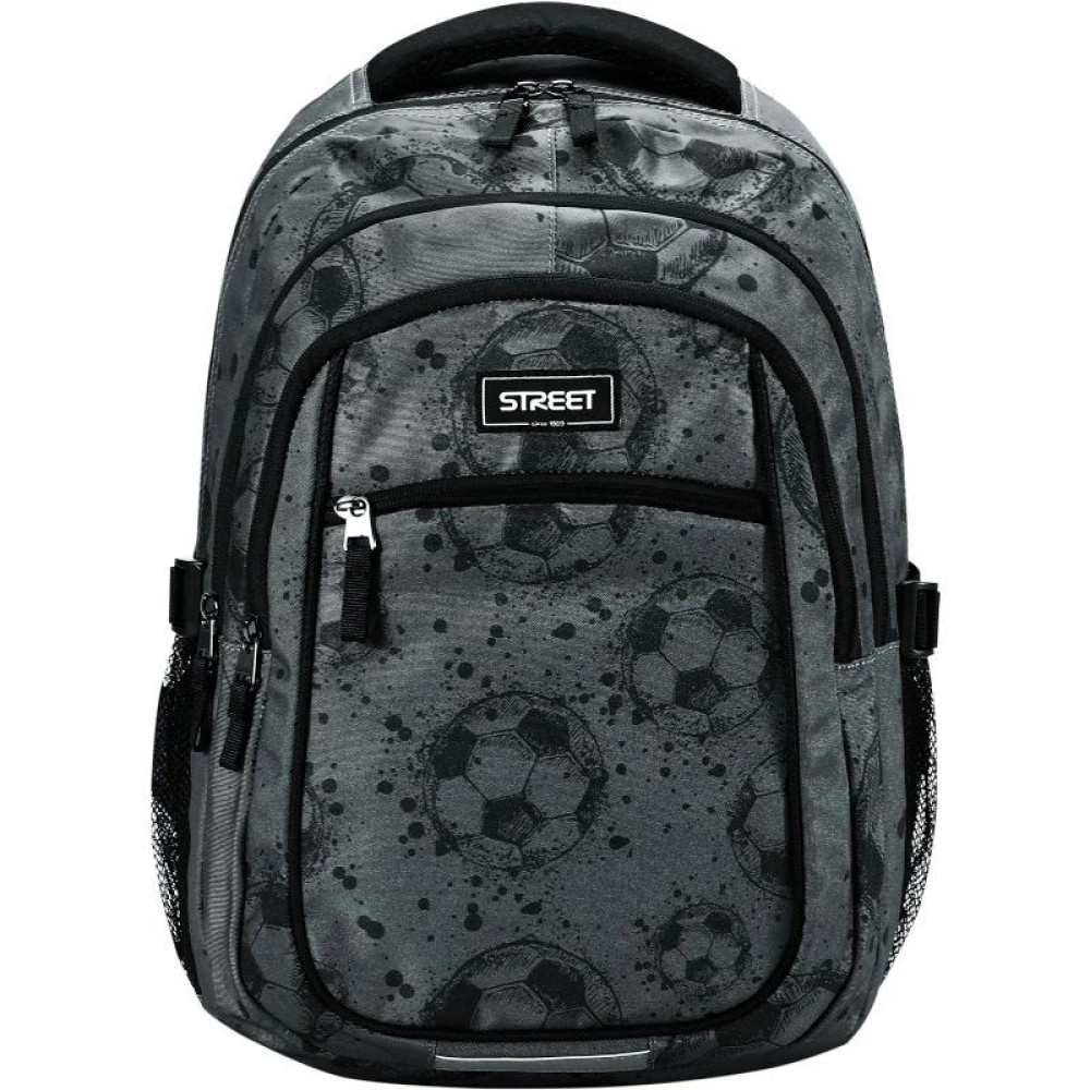 ΤΣΑΝΤΑ ΣΧΟΛΙΚΗ STREET INFINITY CHROME 33x22x45cm (με εργονομική πλάτη air system)