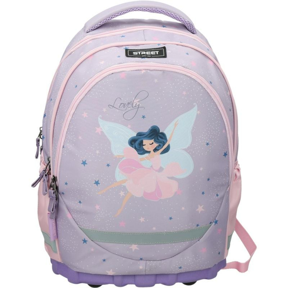 ΤΣΑΝΤΑ ΣΧΟΛΙΚΗ STREET FAIRY 31x16x43cm (με εργονομική πλάτη air system και σκληρό πάτο)