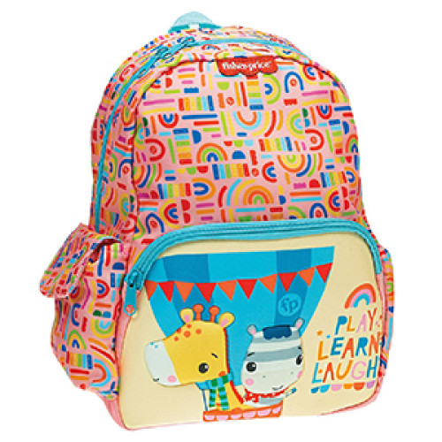 Τσάντα Πλάτης Νηπίου Ανατομική Fisher Price 30x25x15cm