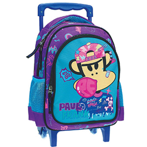 Τσάντα Τρόλευ Νηπίου Ανατομική Πλάτη Paul Frank Bubble 35x25x15cm